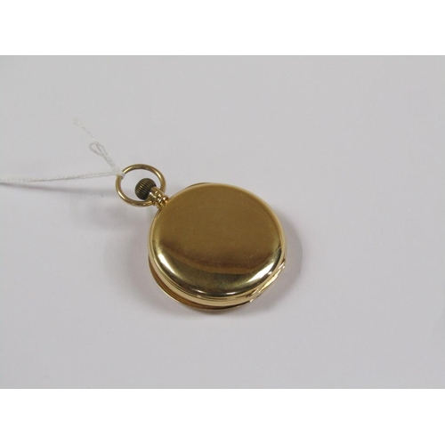 1448 - WALTHAM 18ct CASED HUNTER POCKET WATCH