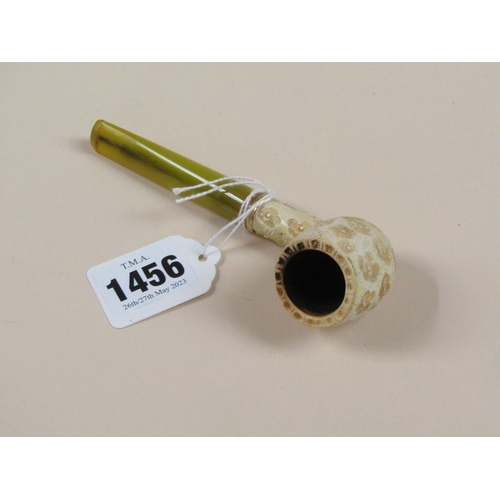 1456 - CASED MEERSCHAUM PIPE