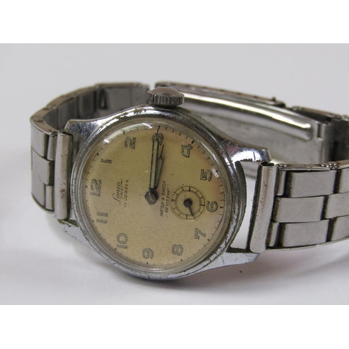 1490 - MUDU GILT METAL WATCH TOGETHER WITH LANEN WATCH