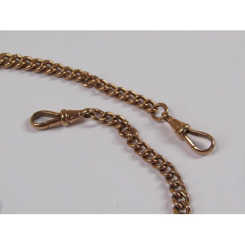 1546 - 9CT GOLD CROSS CHAIN, 54g, 50CM L