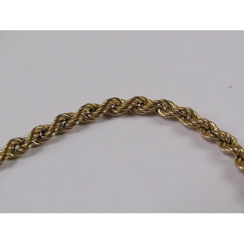 1552 - 9CT GOLD CHAIN, 6.1g, 62CM L