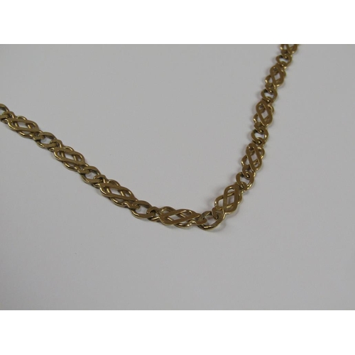 1571 - 9CT GOLD NECKLACE, 11.6g