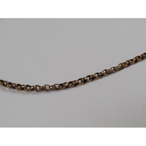 1573 - 9CT GOLD NECKLACE, 4g