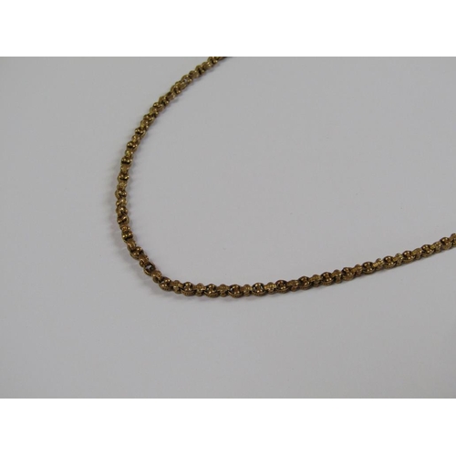 1574 - 15CT GOLD NECKLACE, 8g, 48CM L