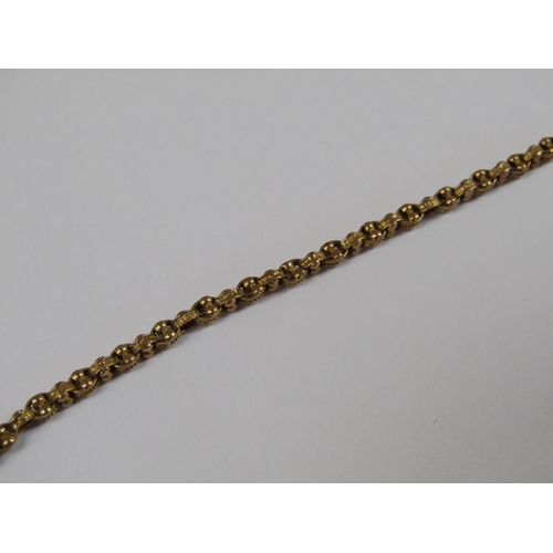 1574 - 15CT GOLD NECKLACE, 8g, 48CM L