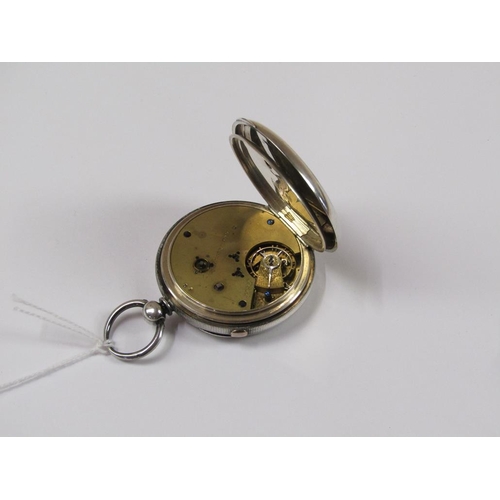 1621 - SILVER CASED CHRONOGRAPH