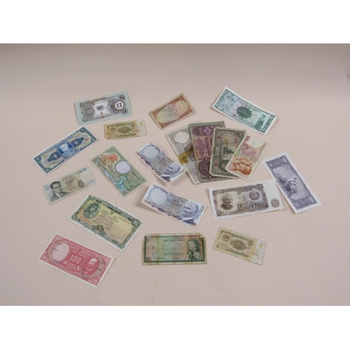1644 - SMALL COLLECTION OF BANK NOTES AND VARIOUS LOCATIONS