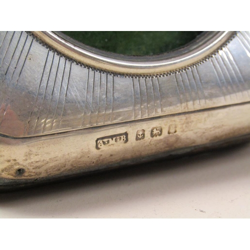 1674 - COLLECTION OF SMALL ITEMS OF SILVER INC. WATCH BOX , STAND, NAIL BUFFER, RING BOX, 2 NAPKIN RINGS