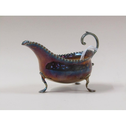 1682 - GEORGIAN SILVER CREAM JUG