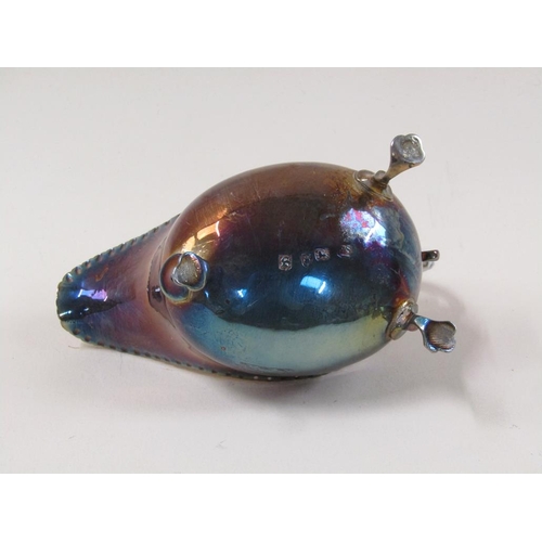 1682 - GEORGIAN SILVER CREAM JUG