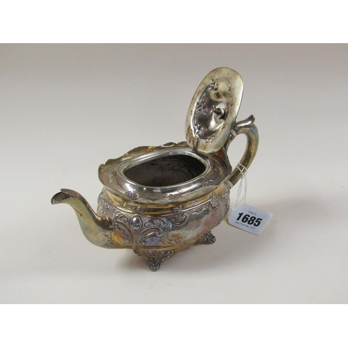 1685 - SILVER BACHELORS TEAPOT