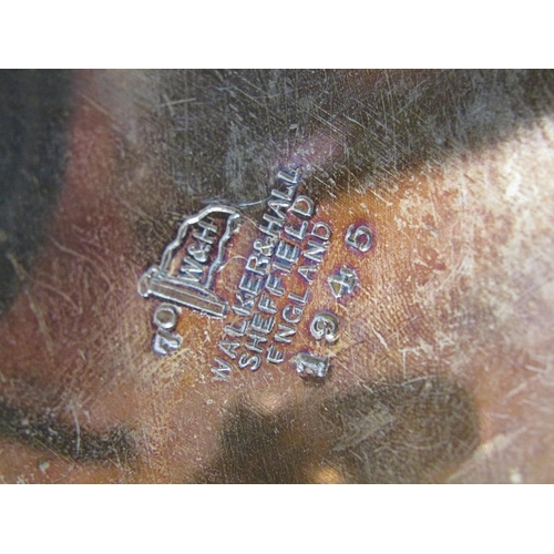 1698 - VICTORIAN CUT GLASS PRESERVE POT WITH SILVER MOUNTS AND STAND