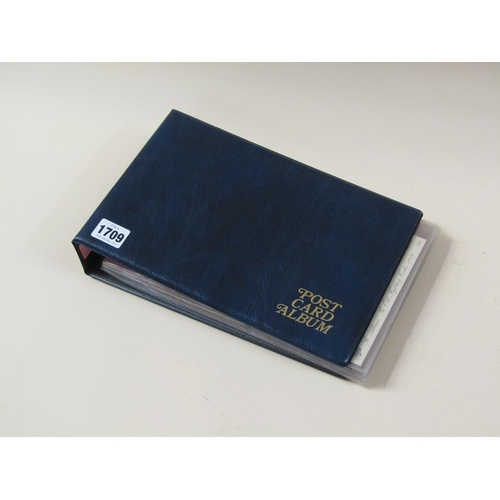 1709 - POSTCARD ALBUM OF SOME LOCAL CARDS, ST ALBANS & BARNET ETC