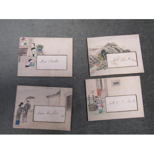 1726 - COLLECTION OF ORIENTAL FRAMED COLOURED PRINTS