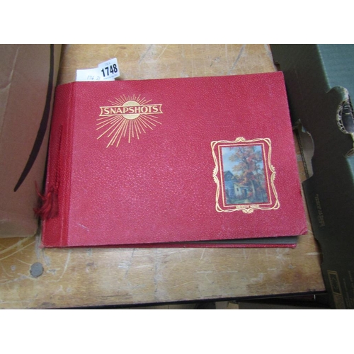 1748 - ALBUM OF VARIOUS POSTCARDS, VARIOUS LOCATIONS