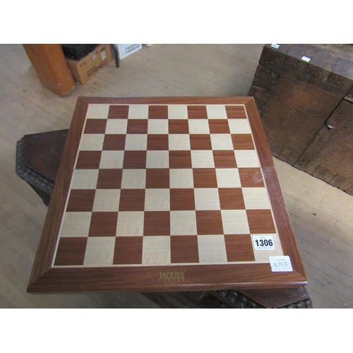 1306 - JACQUES OF LONDON CHESS SET, BOX 39CM W