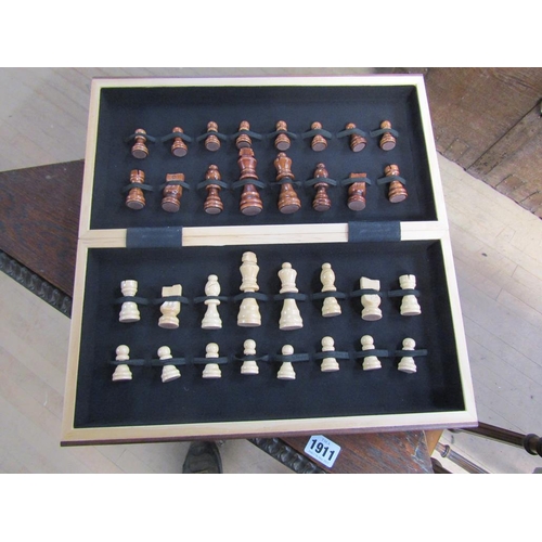 1306 - JACQUES OF LONDON CHESS SET, BOX 39CM W