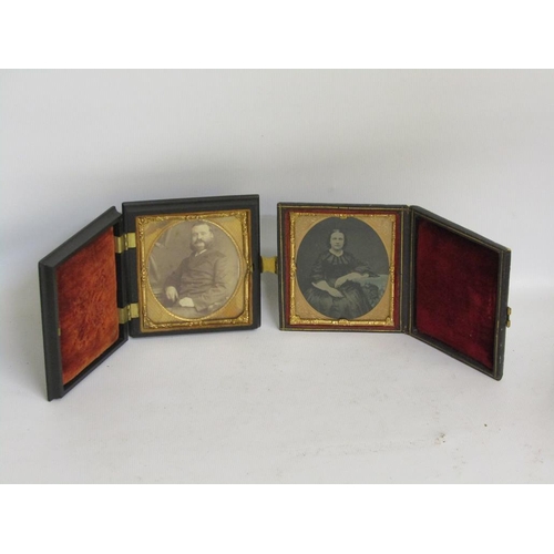 1453 - TWO DAGUERREOTYPE PHOTOS IN FRAMES