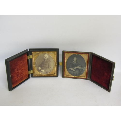 1453 - TWO DAGUERREOTYPE PHOTOS IN FRAMES