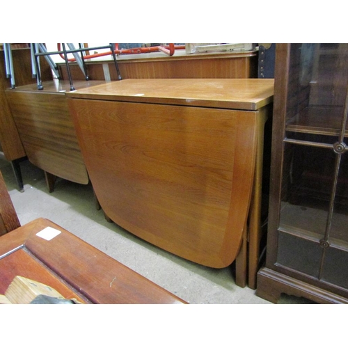 621 - TEAK DROP LEAF TABLE