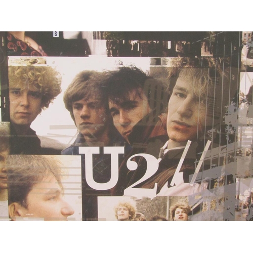 659 - LARGE PRINT OF U2