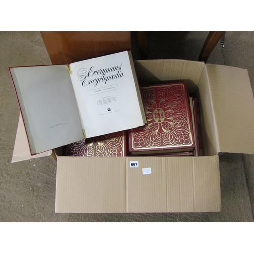 667 - BOX OF BOOKS