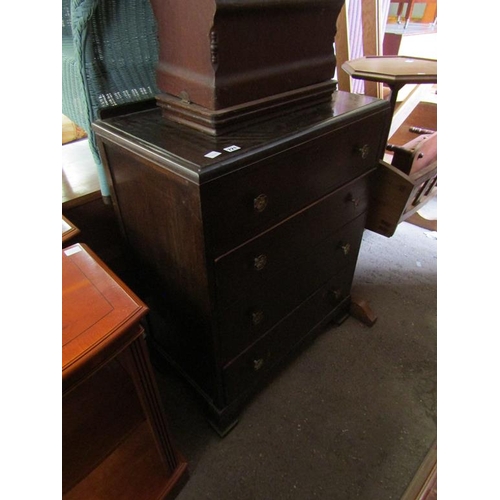 721 - 1930s OAK CHEST