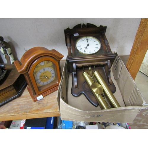 61 - PENDULUM AND MANTEL CLOCKS