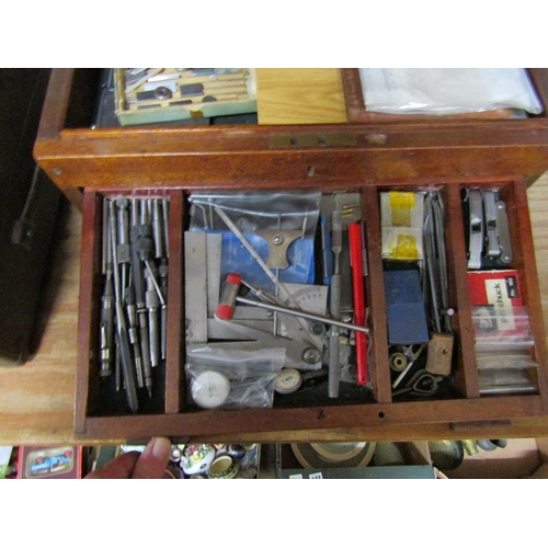 96 - ENGINEERS CHEST AND CONTENTS