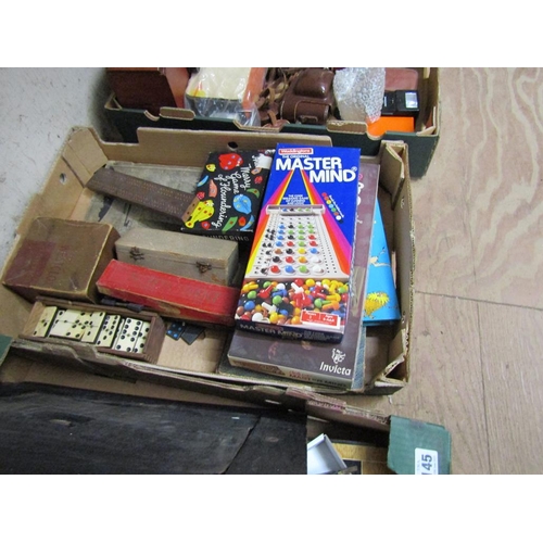 146 - VINTAGE GAMES, CRIBBAGE BOARDS ETC.