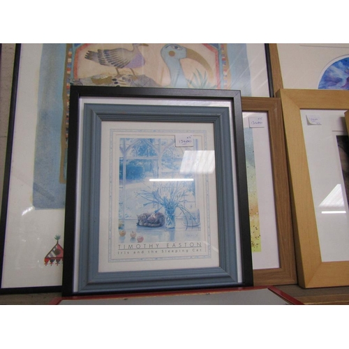 153 - QTY OF FRAMED PRINTS TO INC. BERYL COOK