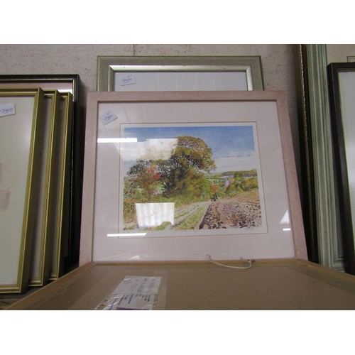 157 - QTY OF FRAMED PRINTS