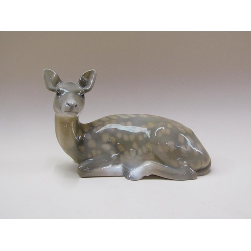 185 - A Bing & Grondahl model of a deer, model no.1930, 14cm h.