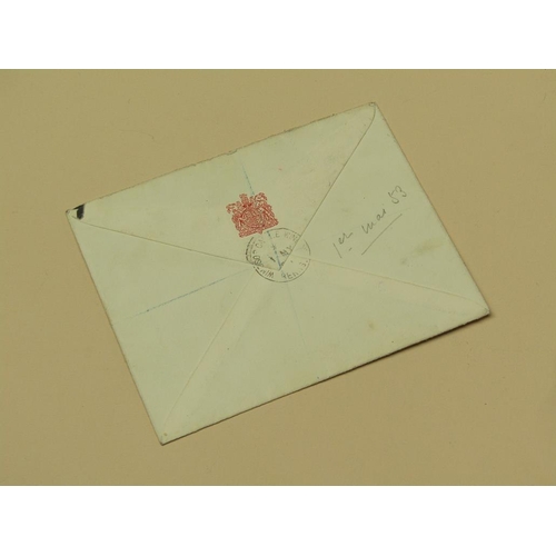 5 - HM Queen Elizabeth II, A hand written pen and ink letter directed to 'Monty'.  Mrs Montaudon Smith w... 