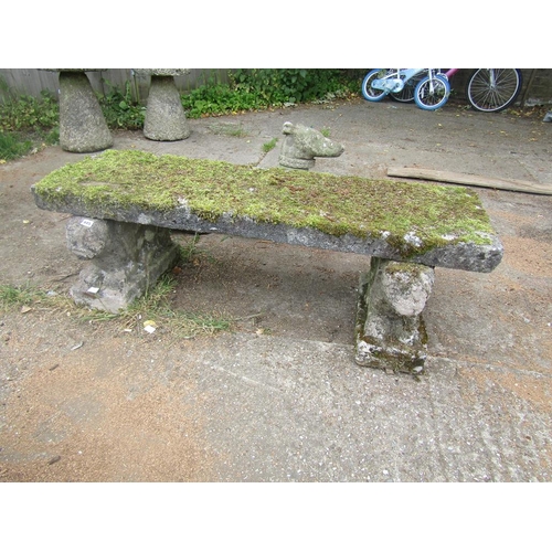 945 - STONE GARDEN BENCH