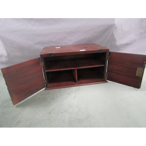 1112 - MAHOGANY CHEST 41cms W