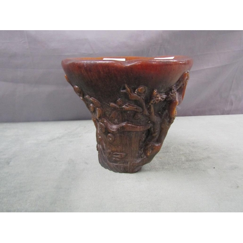 1202 - RESIN MODEL OF A LIBATION CUP - 16cms H