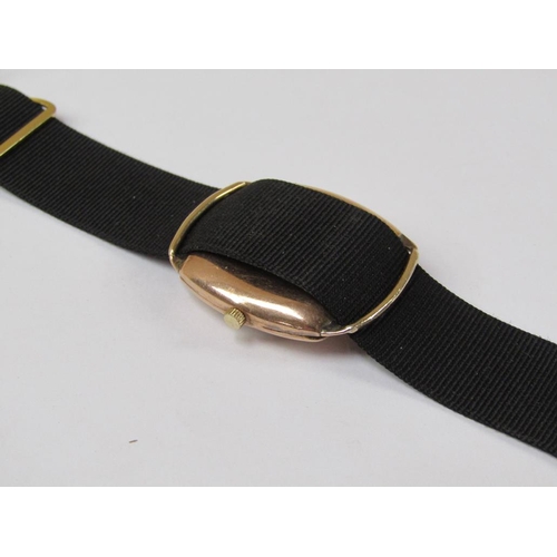 1267 - HERMES GOLD CASED WATCH