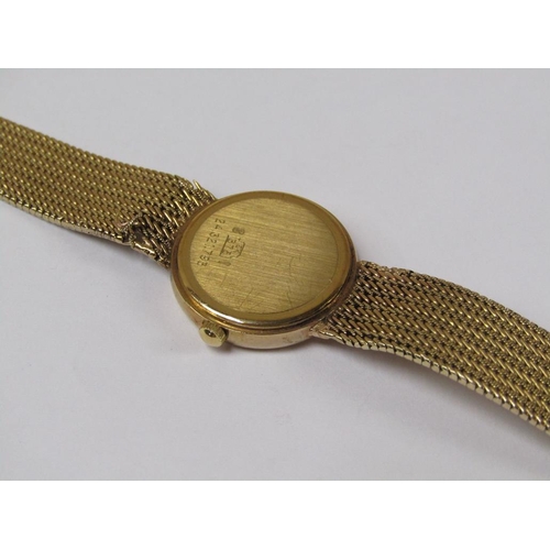 1284 - 9ct GOLD LONGINES LADIES WATCH - 21.8g TOTAL