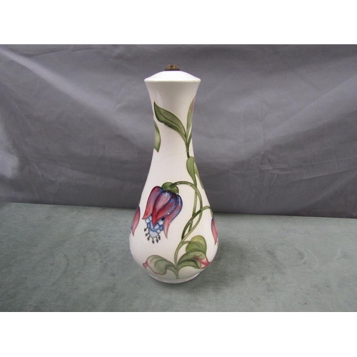 1635 - MOORCROFT LAMP BASE A/F 32cms H