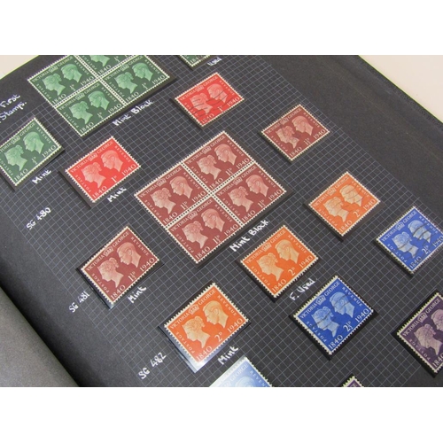 1324 - ALBUM OF STAMPS TO INC. 2 PENNY BLACKS, TUPPENNY BLUES AND TWO 50th ANNIVERSARY OF THE FIRST UNITED ... 