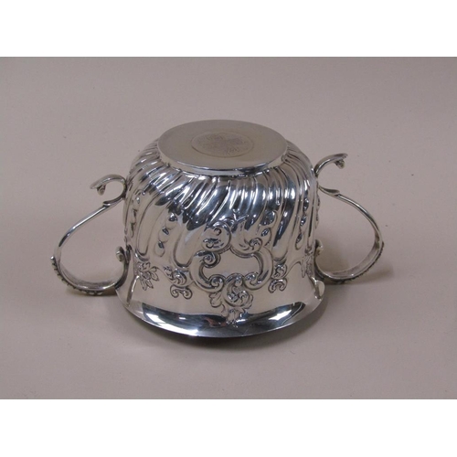 1397 - SILVER TWO HANDLED PORRINGER