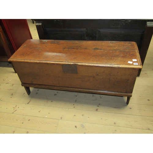 1787 - 18c FIVE PLANK COFFER