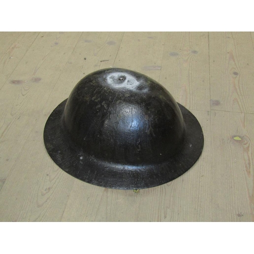 145 - OLD TIN HELMET, WINDER ETC