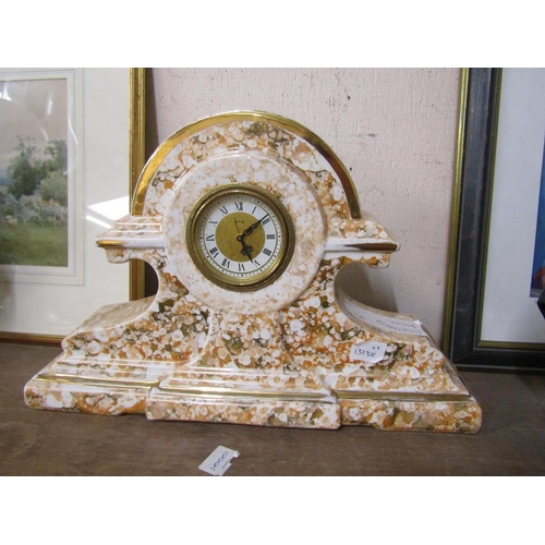 58 - THREE MANTEL CLOCKS