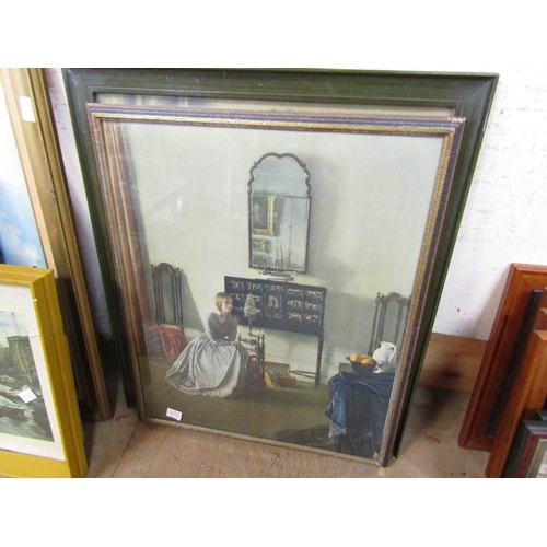 182 - FRAMED VINTAGE PRINTS