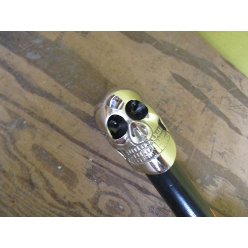 420 - SKULL WALKING STICK