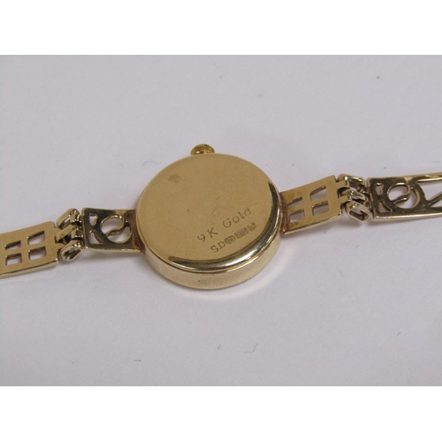 1392 - 9ct GOLD ROTARY LADIES WATCH, 11g TOTAL