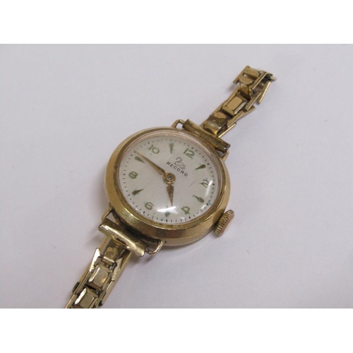 1400 - TWO 9ct GOLD CASED LADIES WATCHES