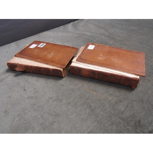 1256 - TWO LEATHER BOUND BOOKS